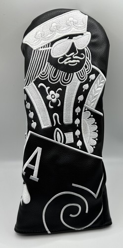 Playing card golf driver head - playing,