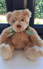 Harrod's Honey/Blonde Coloured Plush Teddy Bear - 10" - Brand New