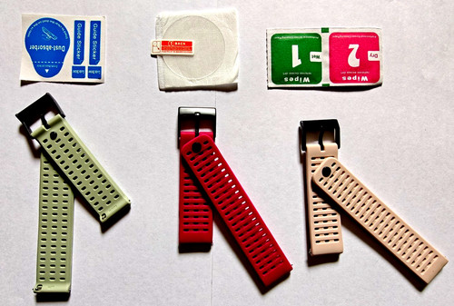 Set silicone watch strap - silicone,