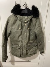 womans topshop size 10 khaki