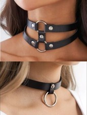 Neck Choker Double Single