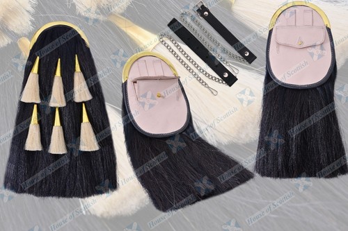 Original horse hair - horse, sporran