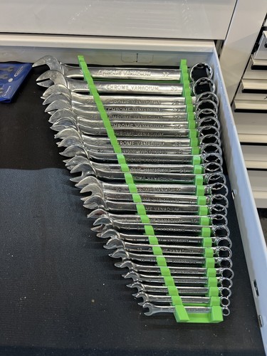 Large spanner rack - spanner, angled