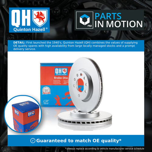Brake discs pair vented - pair,