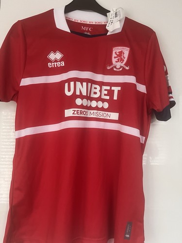 Middlesbrough home shirt 24 - middlesbrough, 23/24