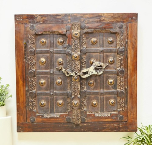 Antique wooden wall - wall, décor