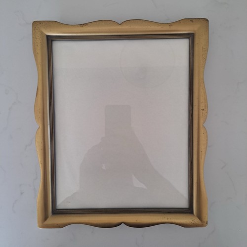 Vintage gold brass - gold, metal