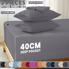 Fitted Sheet Set With Pillow