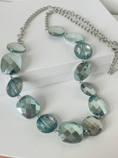 Pre Loved  Blue Necklace Long