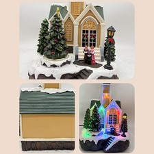 Christmas Church Statue with