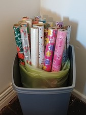 Job Lot of 19 Rolls of Gift Wrapping Paper