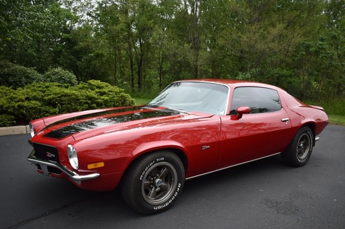 1971 chevrolet camaro red blk - 1971, red-blk|