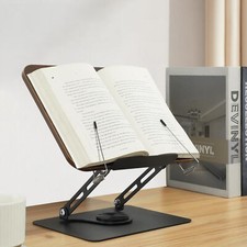 Bookstand Adjustable Height Angle Cookbook Recipe Holder Reading Book Stand