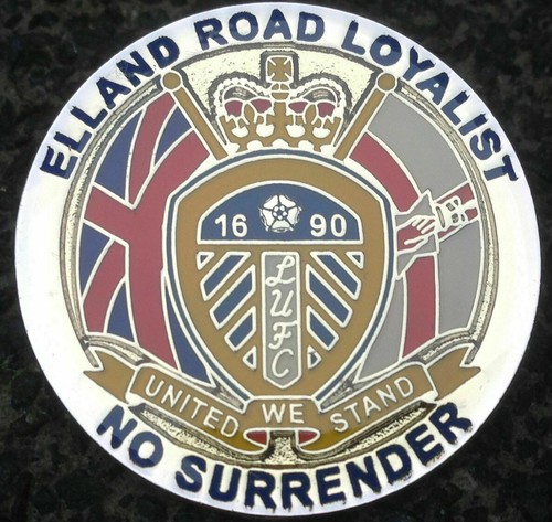 Leeds loyal football enamel - loyal,