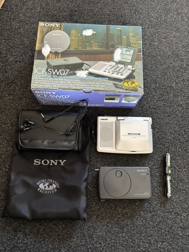 Rare sony icf sw07 - world, band