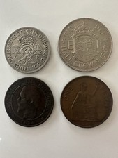 Collection Of Old Coins 1854