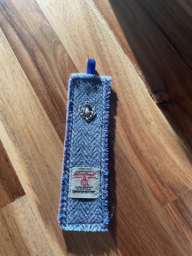 Scottish harris tweed - tweed, bookmark