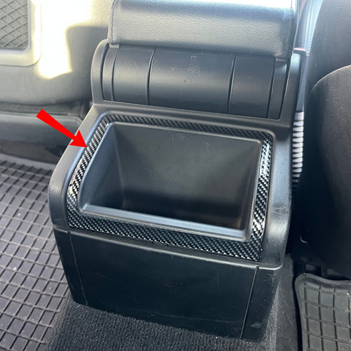Carbon fiber glossy rear - carbon,