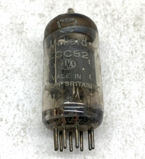 MULLARD ECC82 (12AU7 B329 CV491) VACUUM TUBE VALVE - AVO TESTED (097)