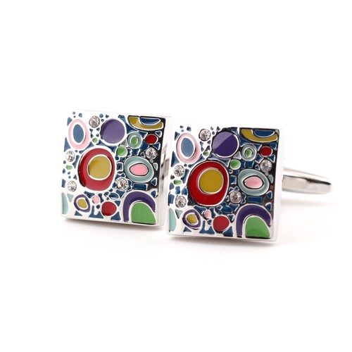 Vintage colorful enamel mens - vintage,