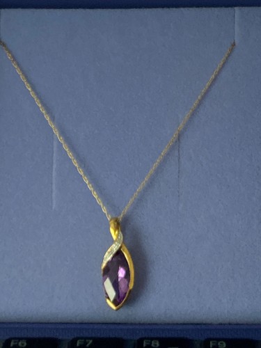 9ct yellow gold - yellow, marquise