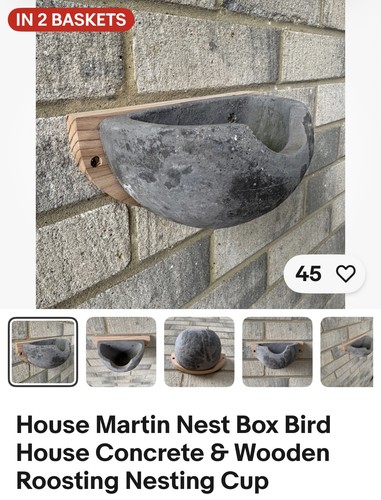 House martin nest box - house, bird