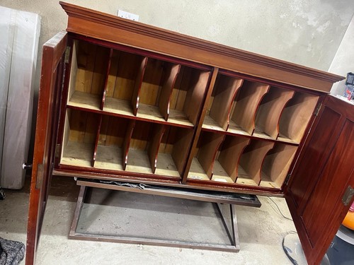 Haberdashery cupboard antique - haberdashery,
