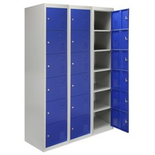 Steel Lockers 6 Doors Metal