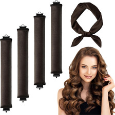 5pcs Set Heatless Hair Curler