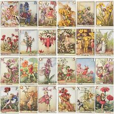 Flower Fairies Alphabet Letter Postcards Cicely M Barker - Choose Fairy Postcard