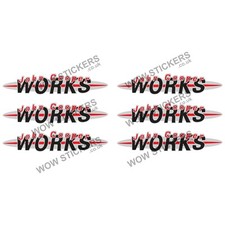 Car stickers Mini John Cooper