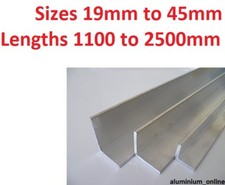 ALUMINIUM ANGLE UNEQUAL 19mm