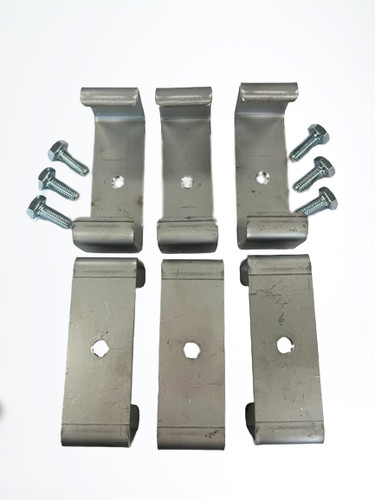 Concrete fence post brackets - post,