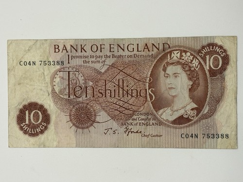 Vintage bank england 10 - vintage,