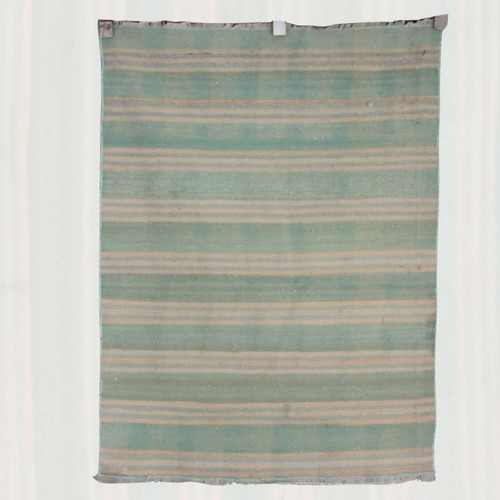 Vintage striped kilim rug - kilim,