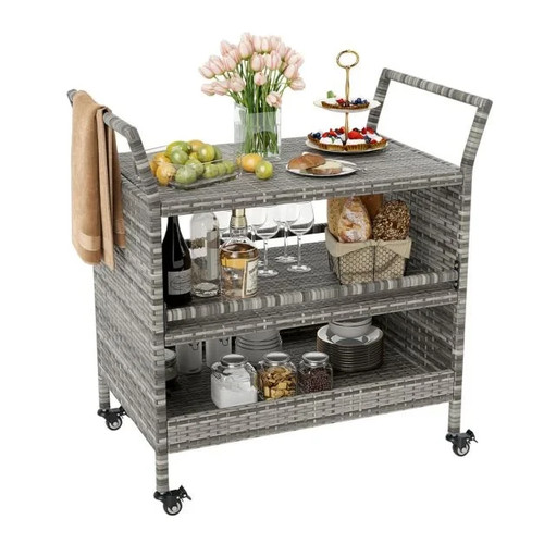 Outdoor bar cart tier - bar, patio