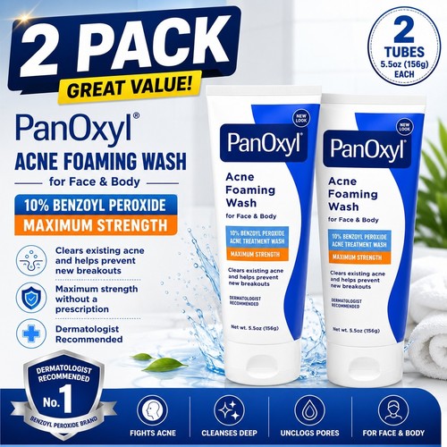 Acne foaming wash face - foaming, body