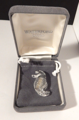 Waterford crystal seahorse - waterford,
