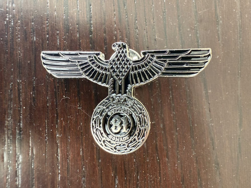 Support nomads metal patch - metal,