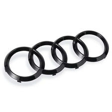 Audi 4Ring Black/Silver ABS