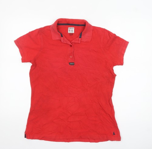 Musto women red polo shirt - women's,