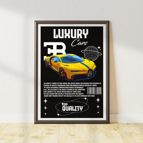 Yellow bugatti chiron sports - bugatti,