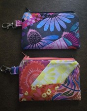 2 MINI ZIPPER POUCHES  ANNA
