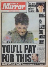 DAILY MIRROR NEWSPAPER 22 JAN