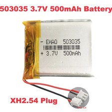 3.7V 500mAh Lipo Polymer