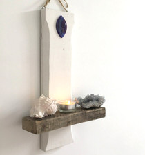 Purple Natural Agate Crystal