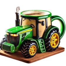 Durable Tractor Mug 11 Ounces