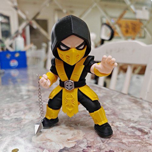 Mortal kombat scorpion - scorpion, 3d