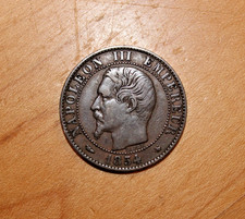 Antique 1854 cinq centimes - *antique*,