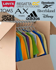 Box of Clothing Branded